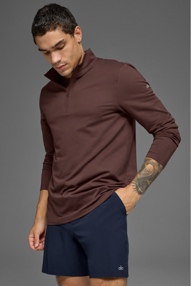 CONQUER 1/4 ZIP REFORM LONG SLEEVE