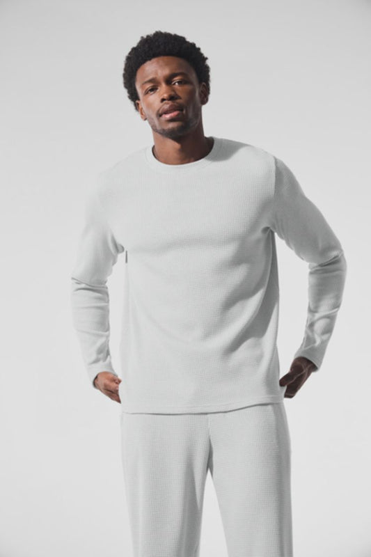 ELEVATE WAFFLE LONG SLEEVE CREW
