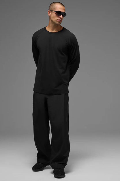ALO VAPOR CREWNECK LONG SLEEVE