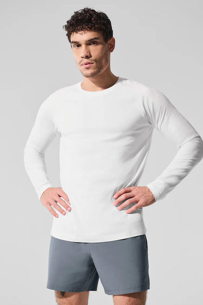 ALO VAPOR CREWNECK LONG SLEEVE