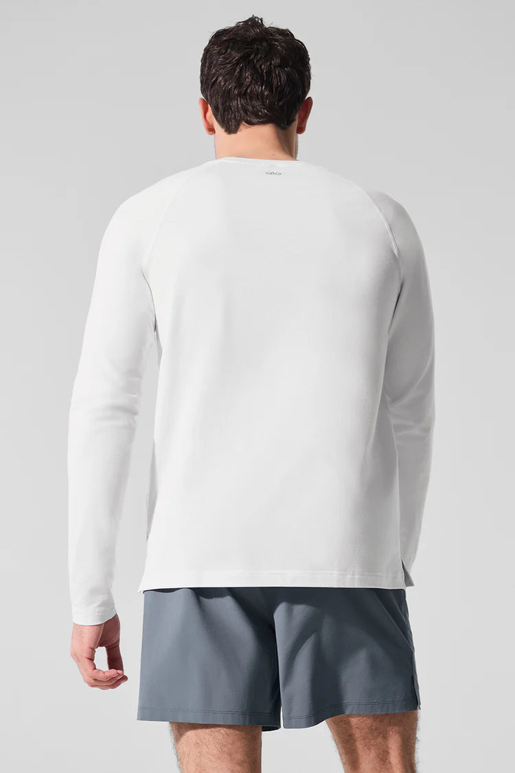 ALO VAPOR CREWNECK LONG SLEEVE