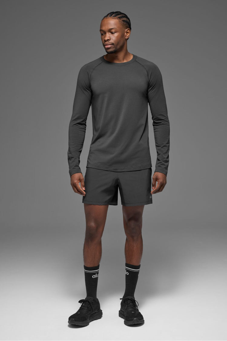 ALO VAPOR CREWNECK LONG SLEEVE
