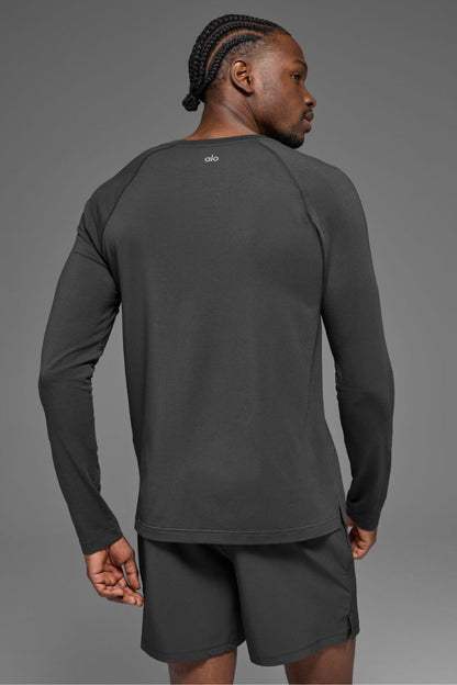 ALO VAPOR CREWNECK LONG SLEEVE