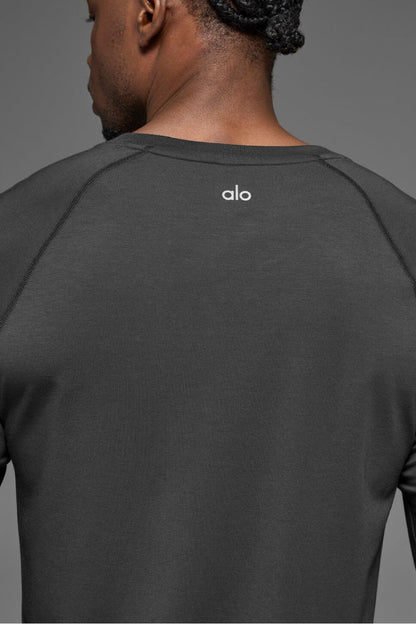 ALO VAPOR CREWNECK LONG SLEEVE