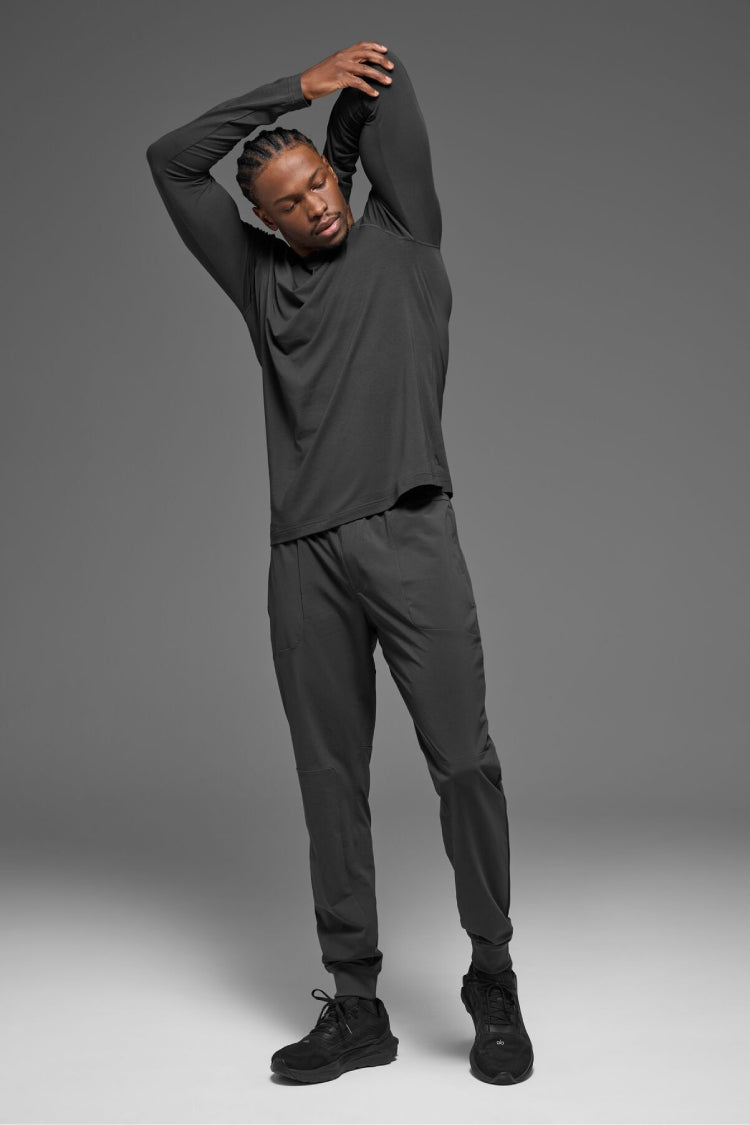 ALO VAPOR CREWNECK LONG SLEEVE