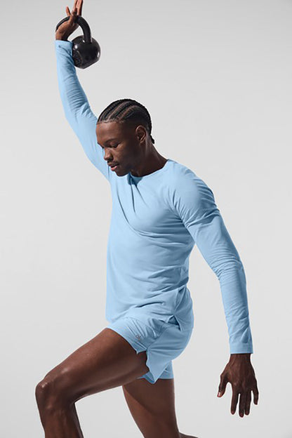 ALO VAPOR CREWNECK LONG SLEEVE