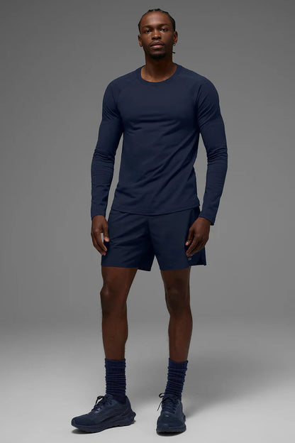 ALO VAPOR CREWNECK LONG SLEEVE