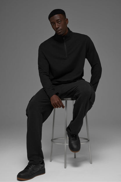 DOUBLE TAKE LONG SLEEVE 1/4 ZIP
