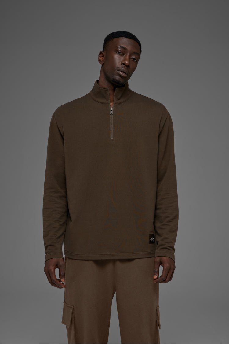 DOUBLE TAKE LONG SLEEVE 1/4 ZIP