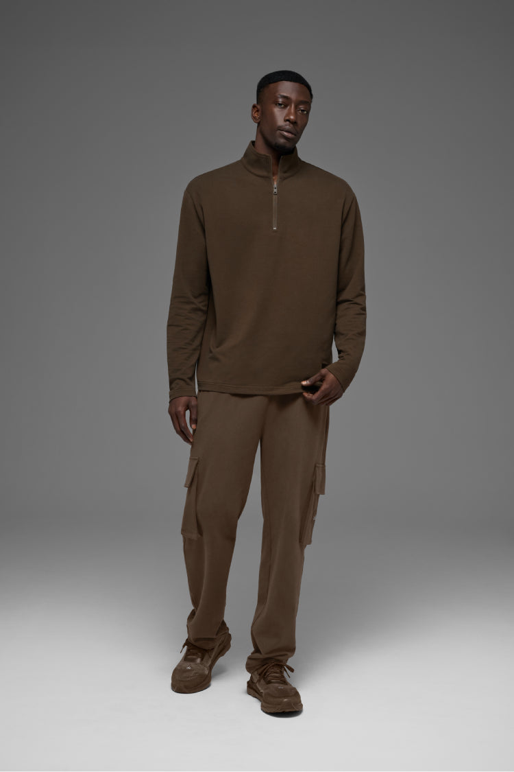 DOUBLE TAKE LONG SLEEVE 1/4 ZIP