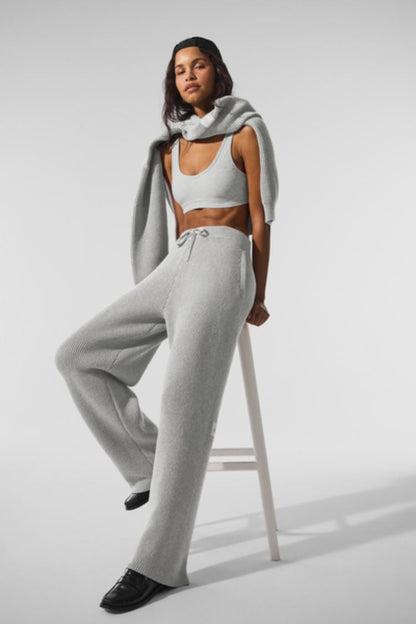 DOMAIN RIB KNIT SWEATPANT
