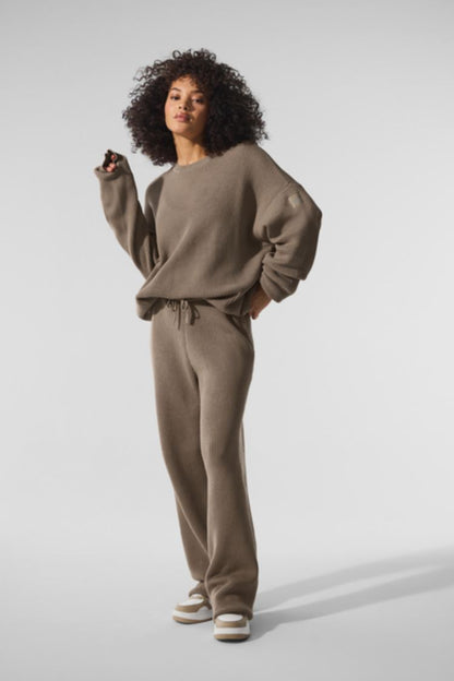 DOMAIN RIB KNIT SWEATPANT