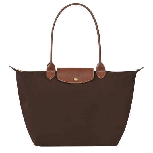 Longchamp - Grote Le Pliage Tote, Ebony