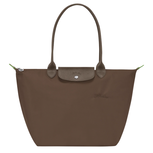 Longchamp - Grote Le Pliage Tote, Terra