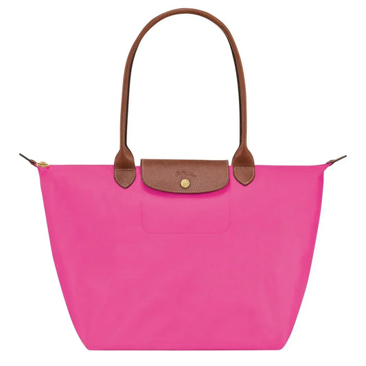 Longchamp - Grote Le Pliage Tote, Roze
